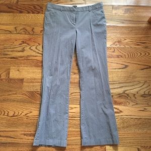 Willi Smith gray slacks white pin stripes. Size 10